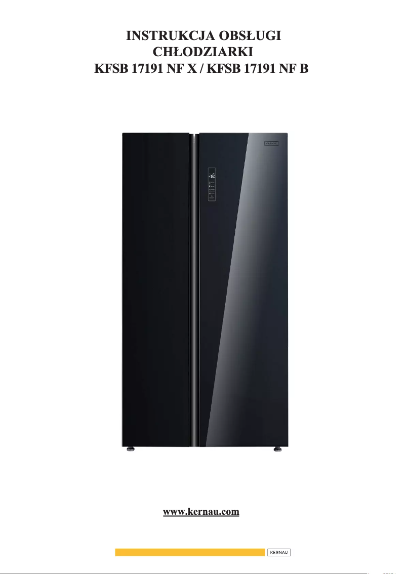 Page 1 de la notice Manuel utilisateur Kernau KFSB 17191 NF B