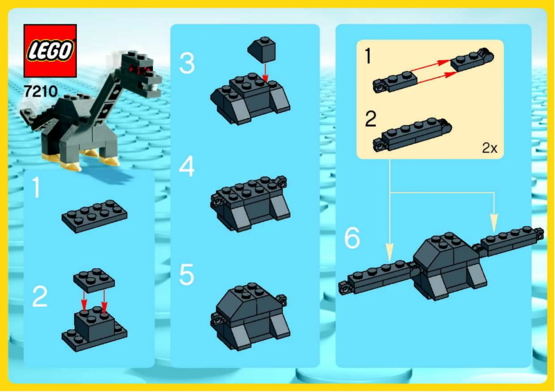 Page 1 of the manual User Manual Lego Long Neck Dino
