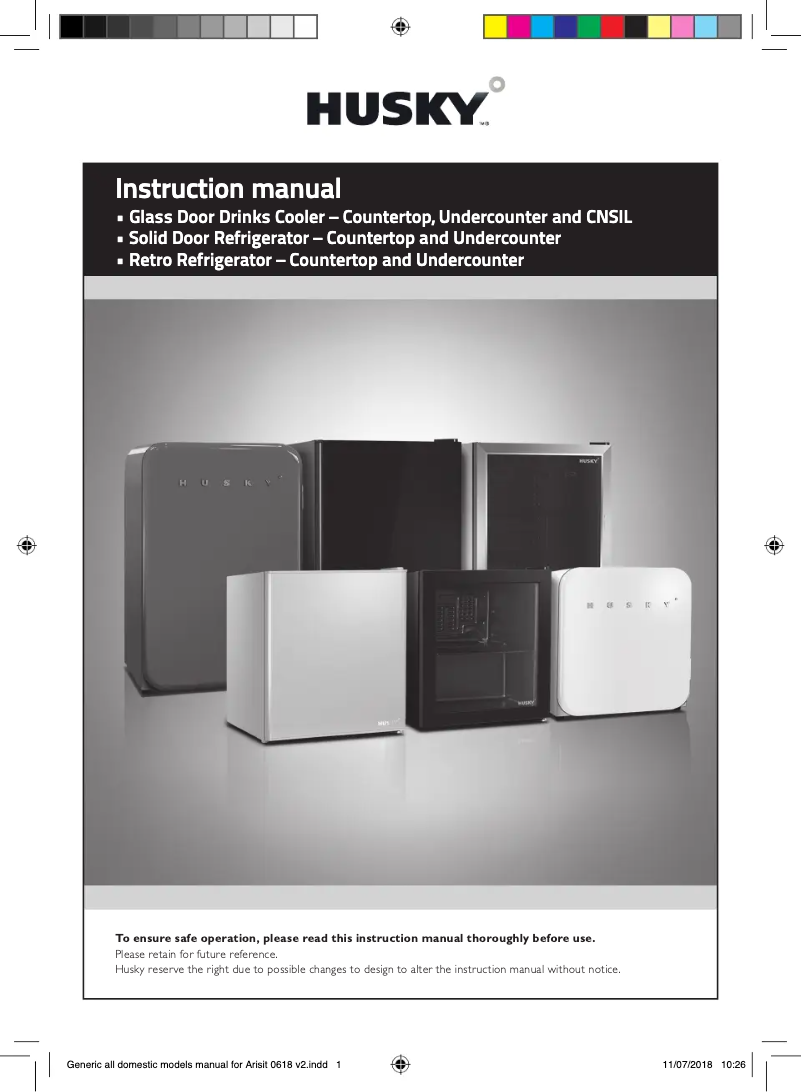 First page image of the manual for CKK43-262-BK-AU1