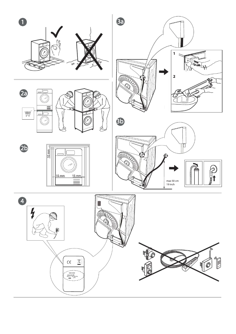 Page 1 of the manual Safety Instructions Indesit I2 D81W UK