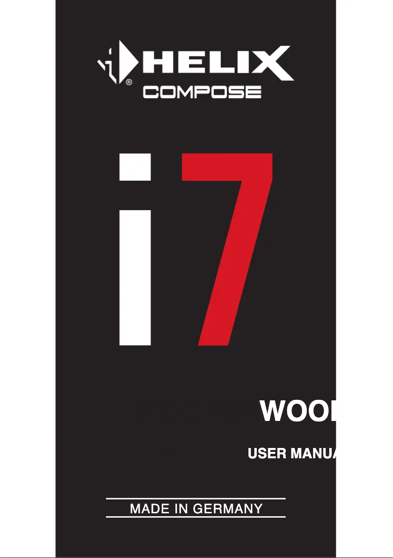 Page 1 of the manual User Manual Helix Compose Ci7 W200FM-S3