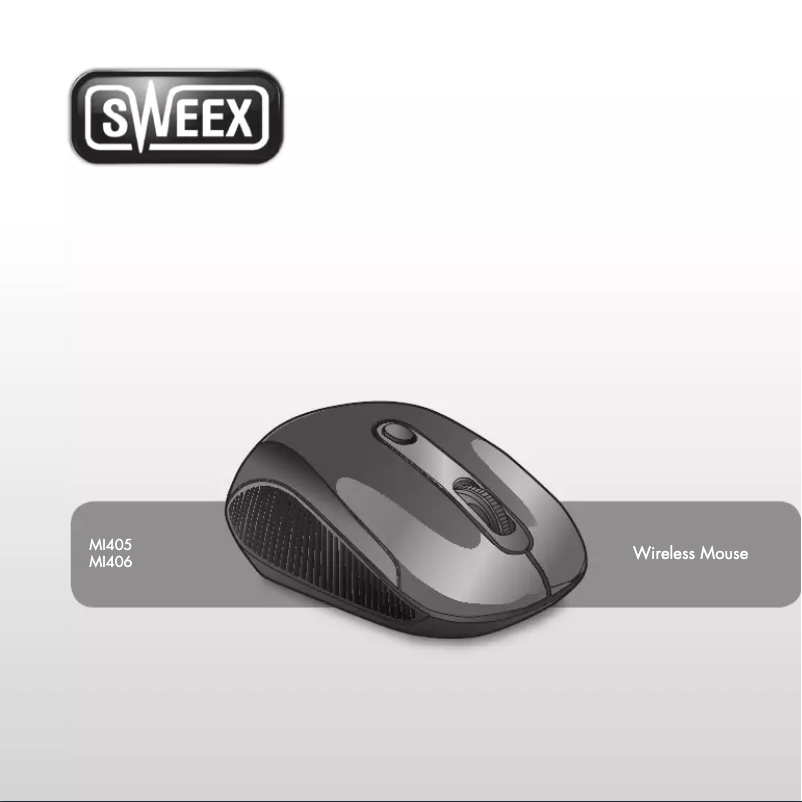Page 1 of the manual User Manual Sweex MI406