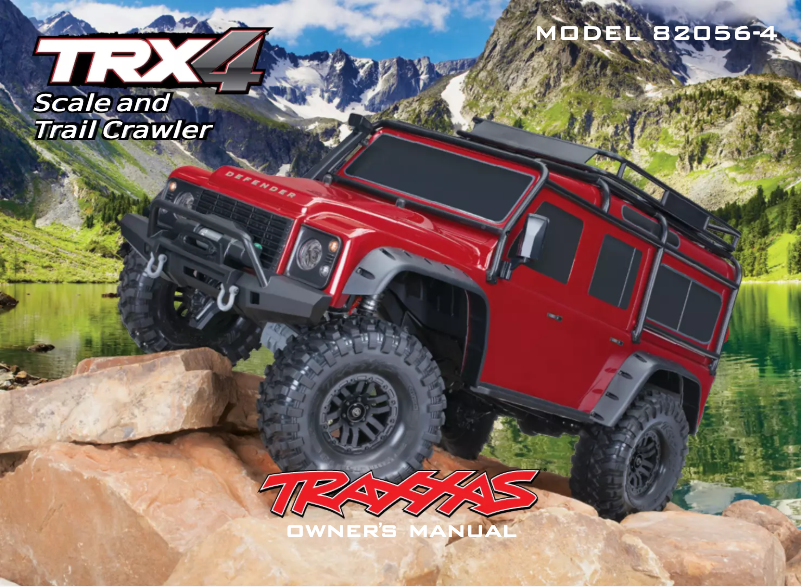 First page image of the manual for TRX-4 Defender