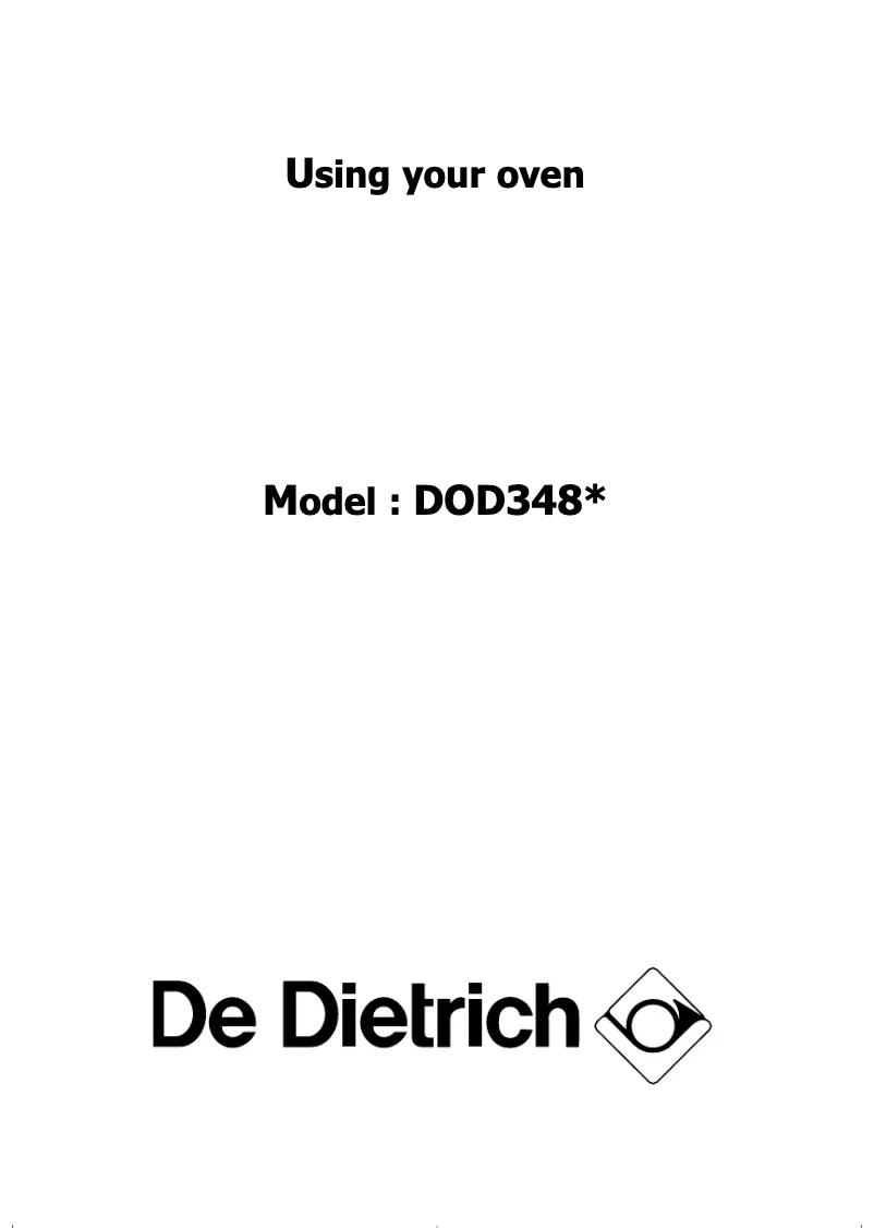 First page image of the manual for DOD 348
