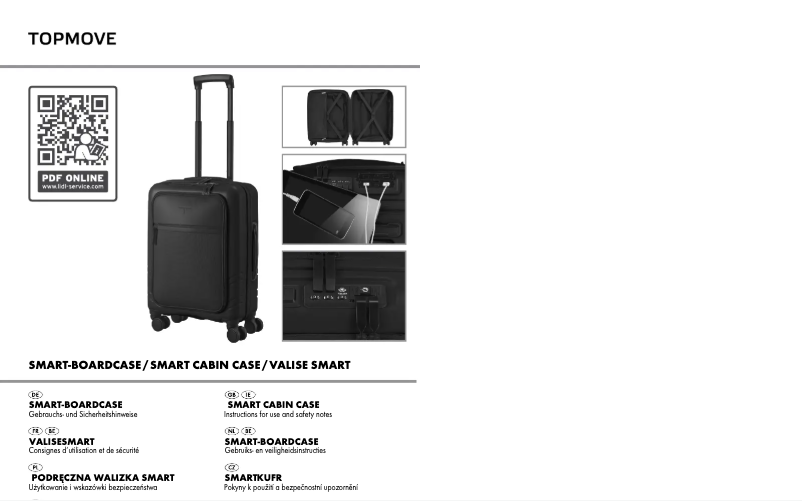 Page 1 of the manual User Manual Topmove IAN 313856