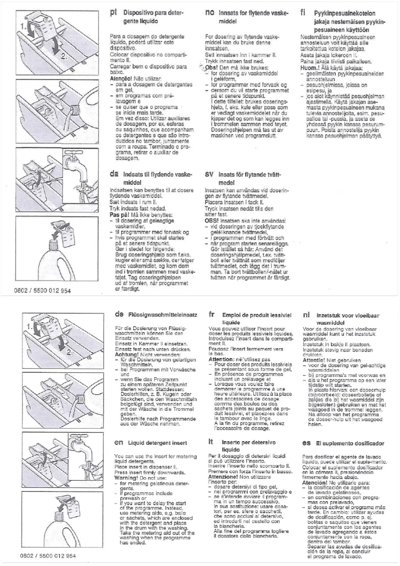 First page image of the manual for IQ300 iSensoric WM14N272NL