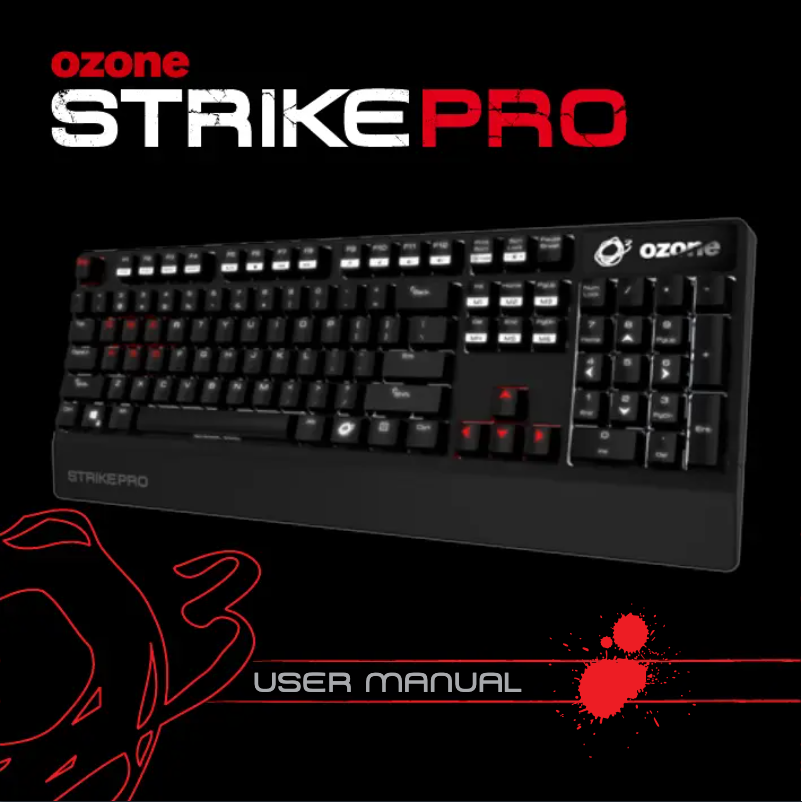 First page image of the manual for Strike Pro