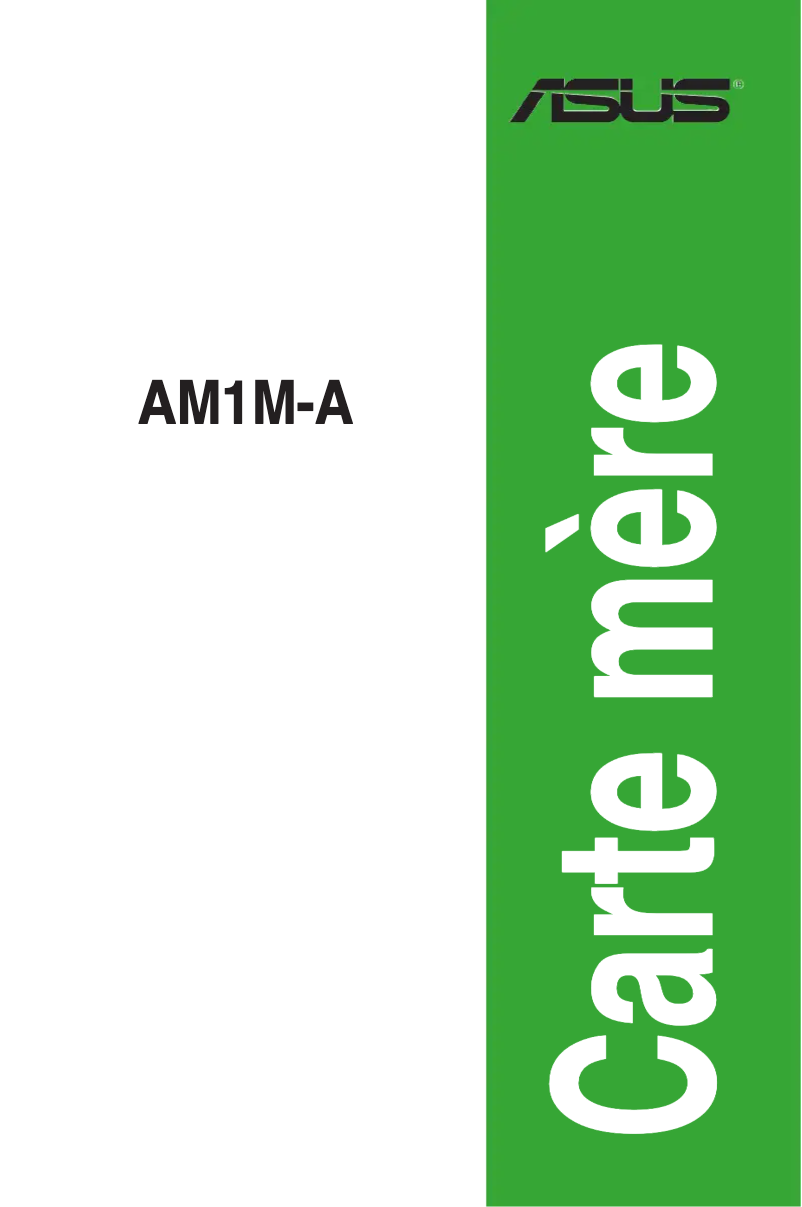 Page 1 of the manual User Manual Asus AM1M-A