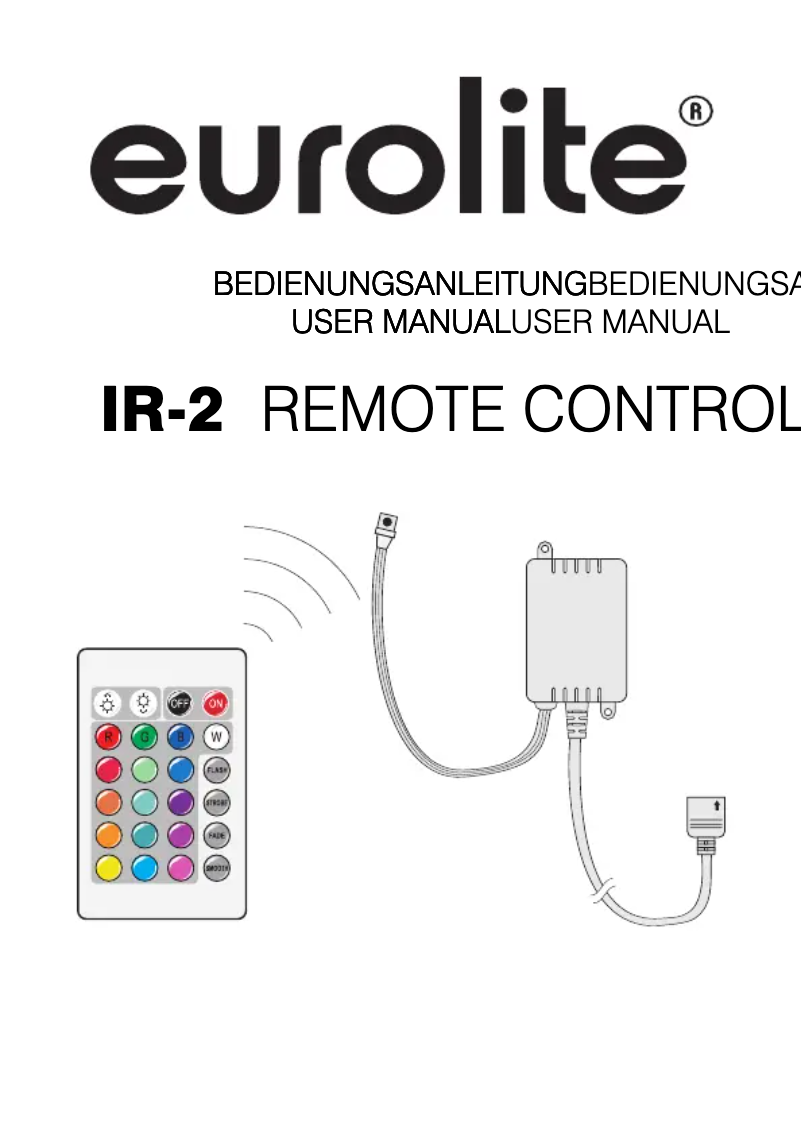 First page image of the manual for IR-2