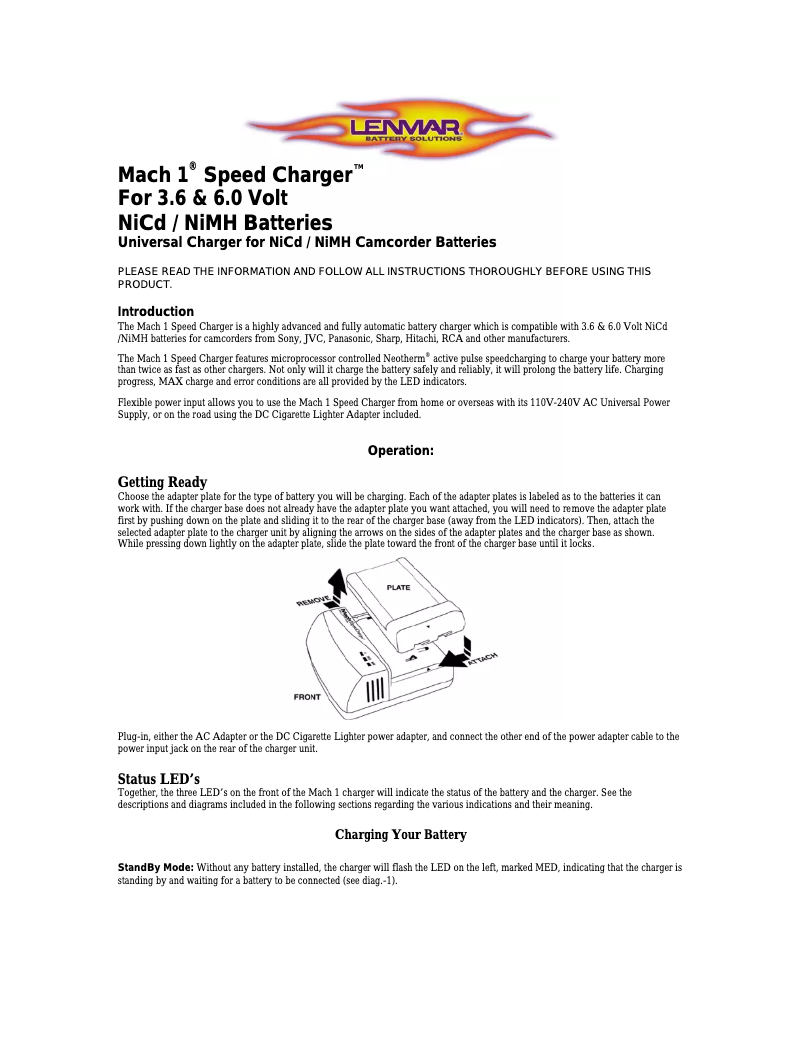 First page image of the manual for MSC366