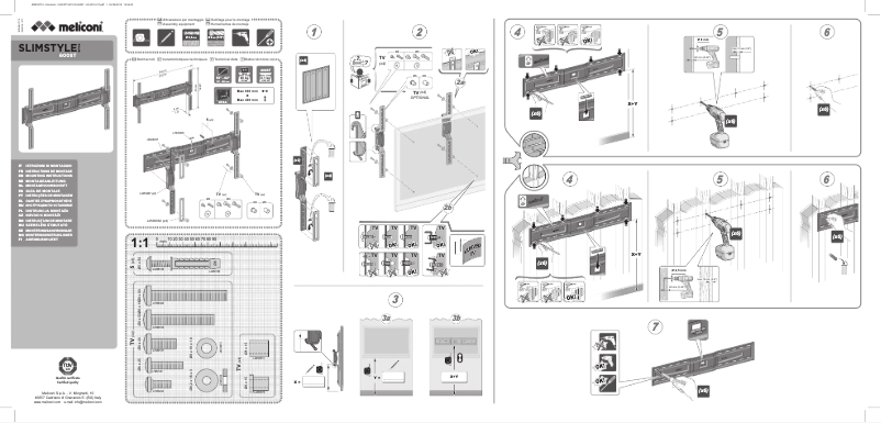 Page 1 of the manual User Manual Meliconi Slimstyle PLUS 600 ST