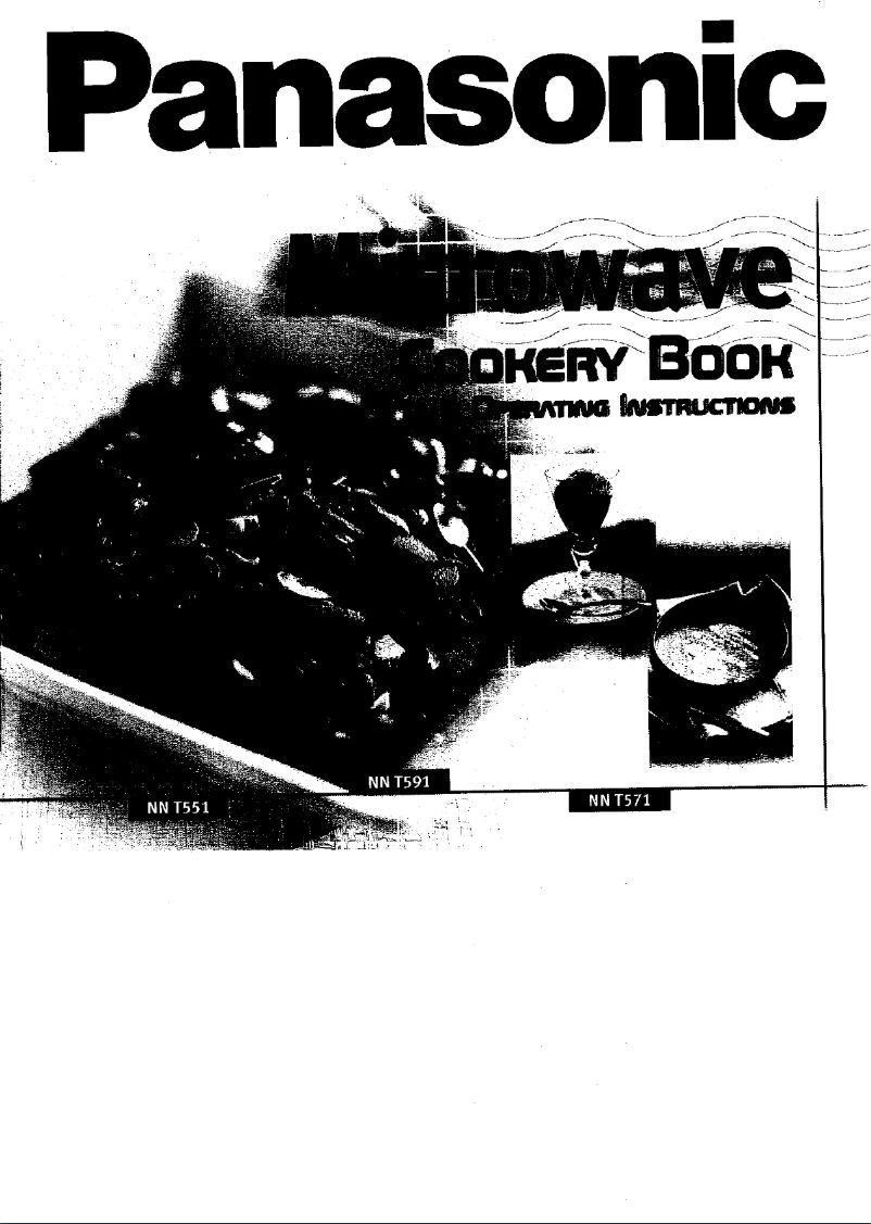 First page image of the manual for NN-T571