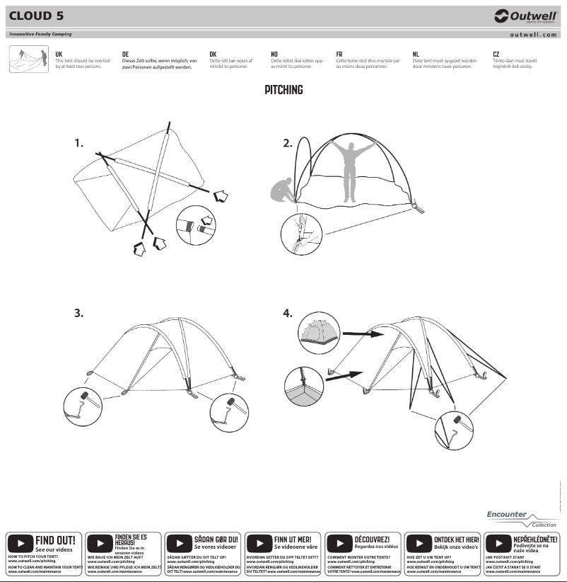First page image of the manual for Cloud 5