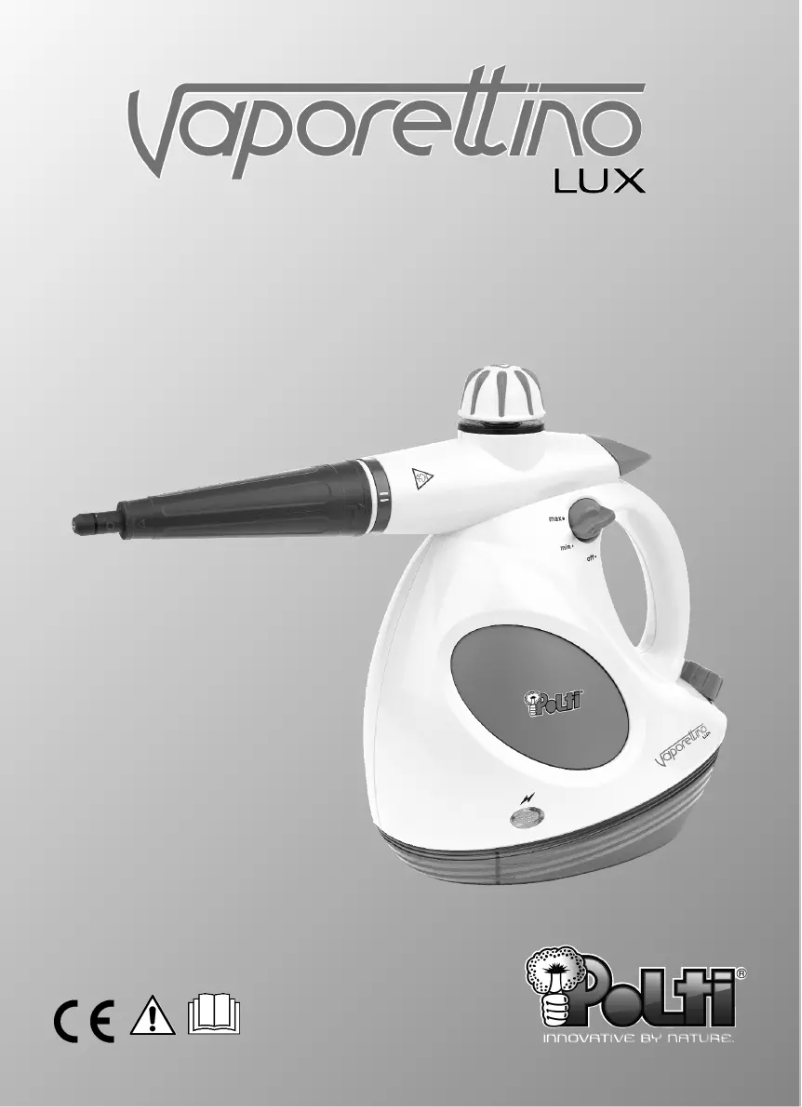 Page 1 of the manual User Manual Polti PGGB0006