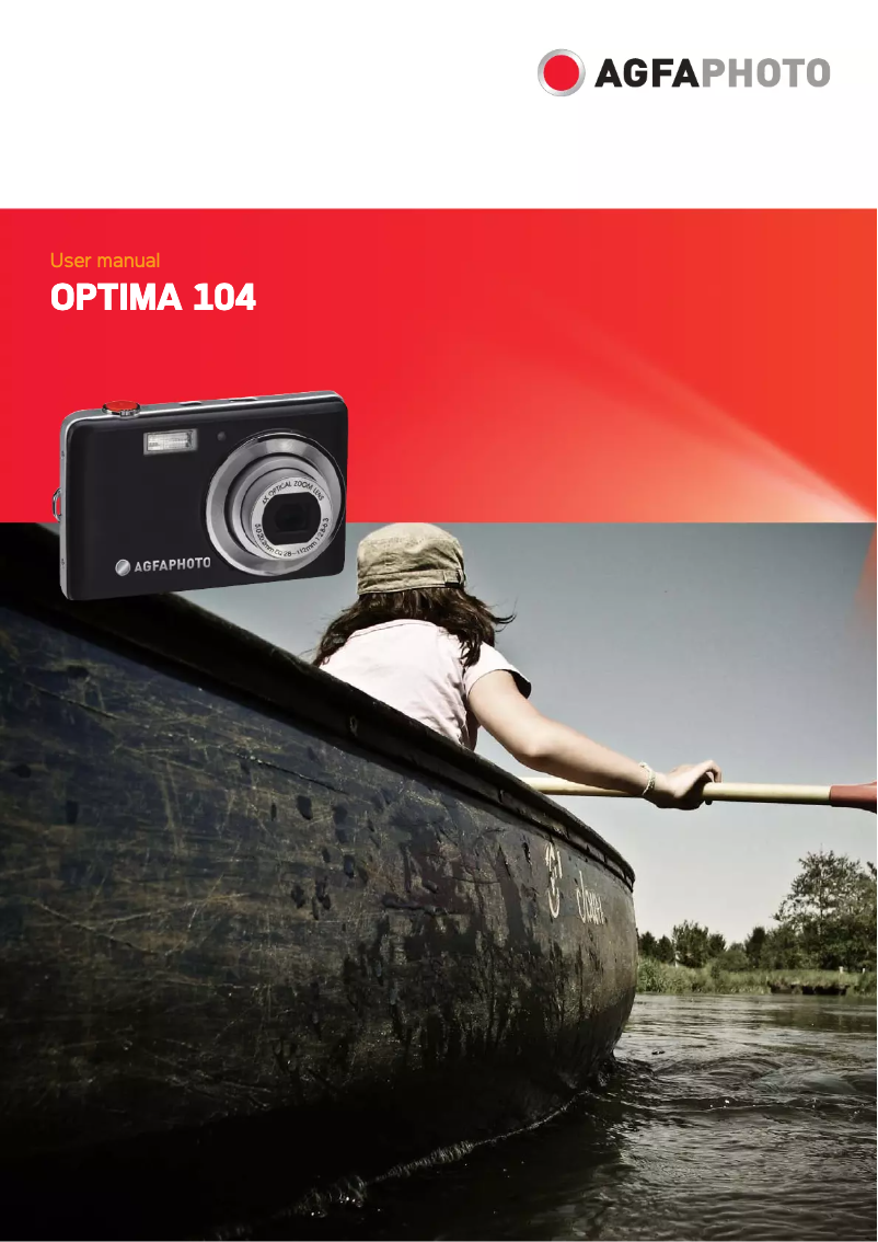 First page image of the manual for AP Optima 104