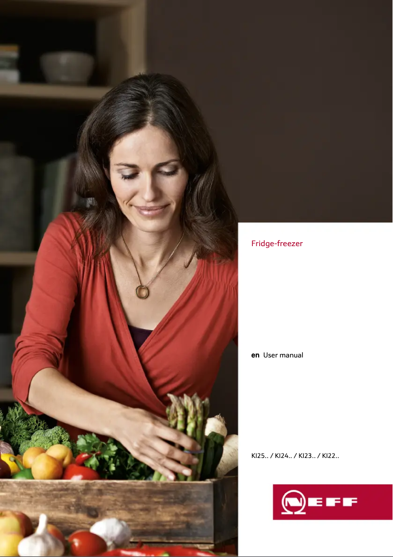 Page 1 of the manual User Manual Neff KI2323F30G
