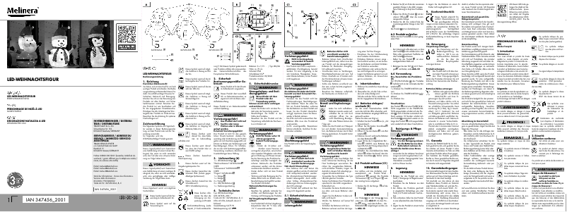 First page image of the manual for IAN 347456