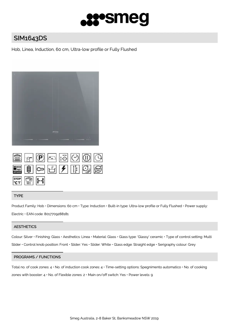 First page image of the manual for SIM1643DS