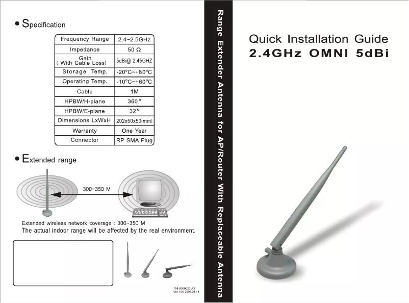First page image of the manual for Omni-Directional
