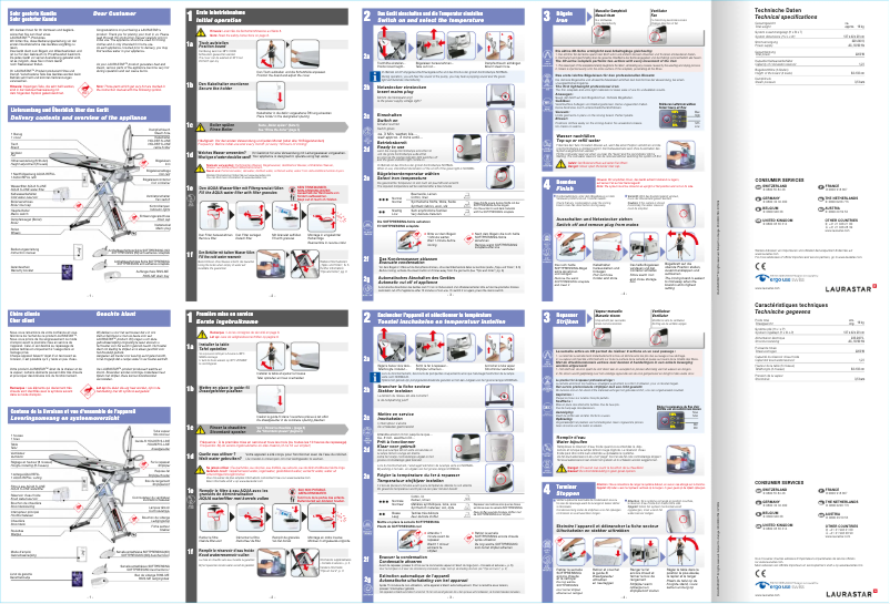 First page image of the manual for S Plus