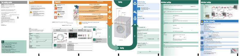 First page image of the manual for WM10Q310EE