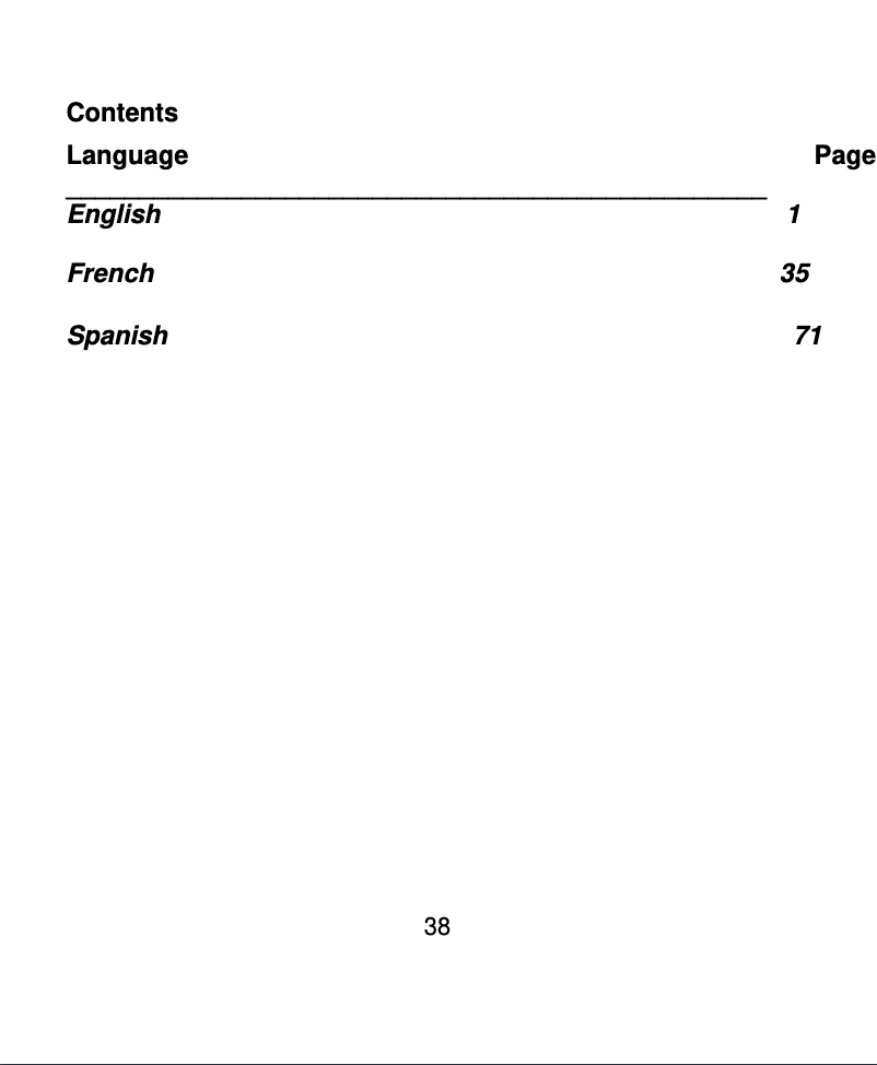 First page image of the manual for WS-9121U-IT