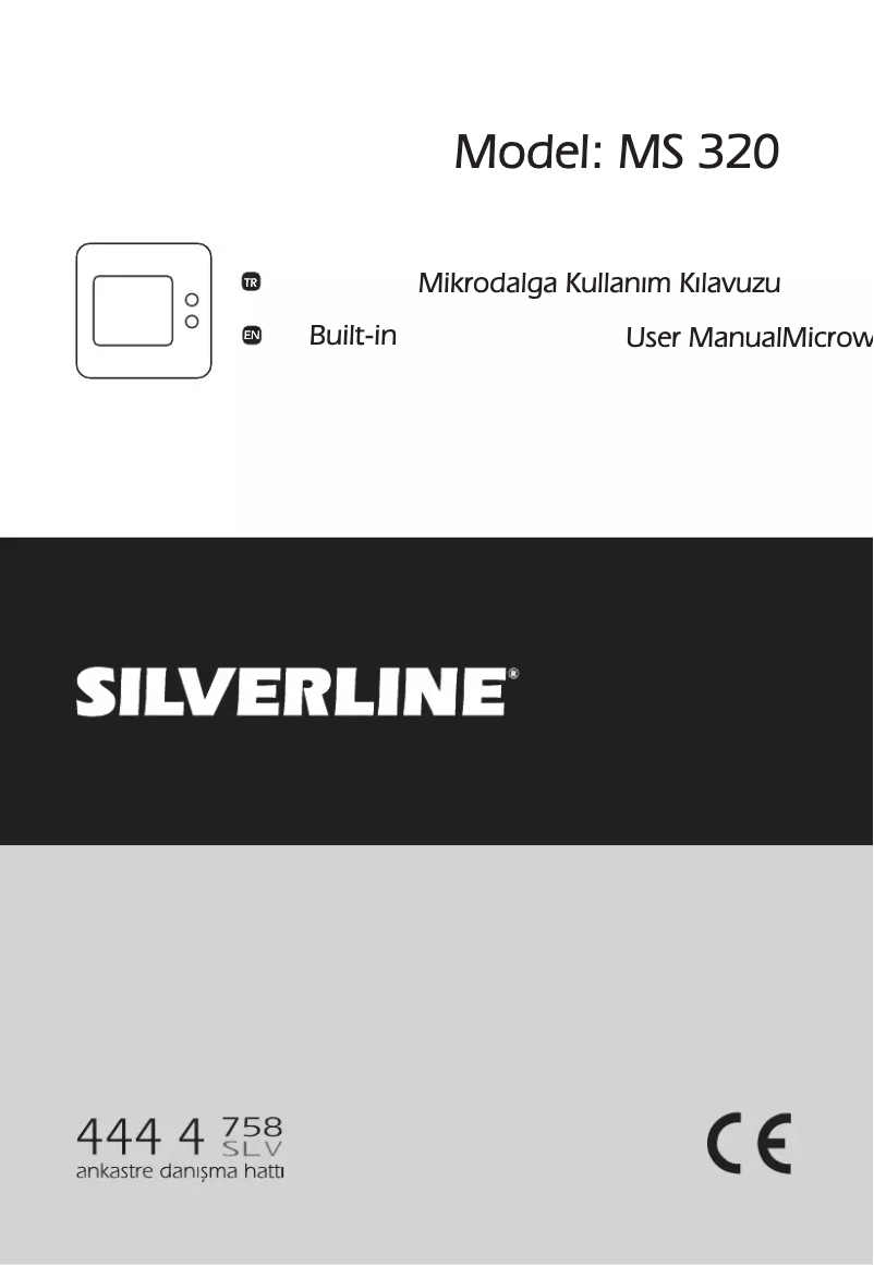 Page 1 of the manual User Manual Silverline MS 320