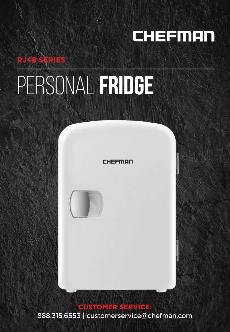 Page 1 of the manual User Manual Chefman RJ48