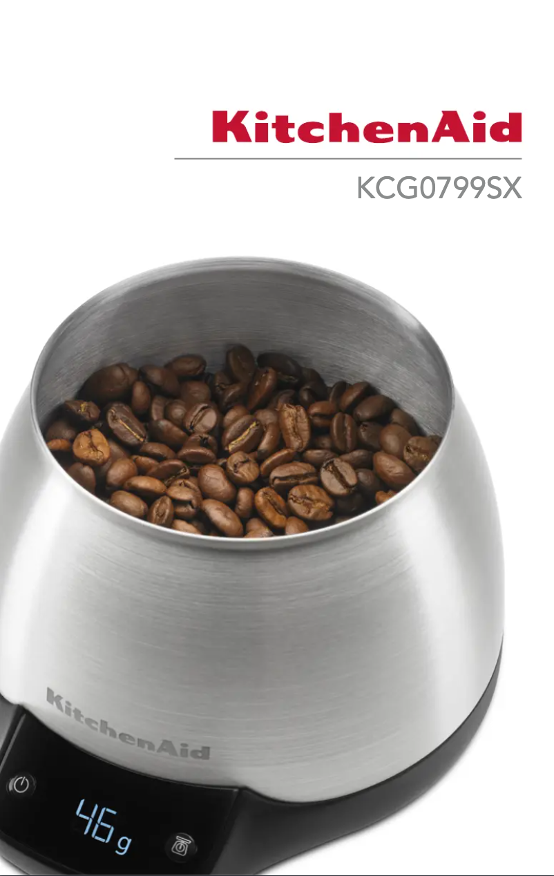 First page image of the manual for KCG0799