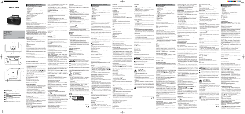 First page image of the manual for M-32 DB