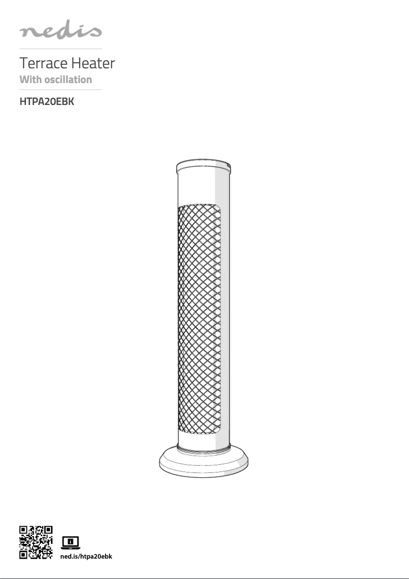 First page image of the manual for HTPA20EBK