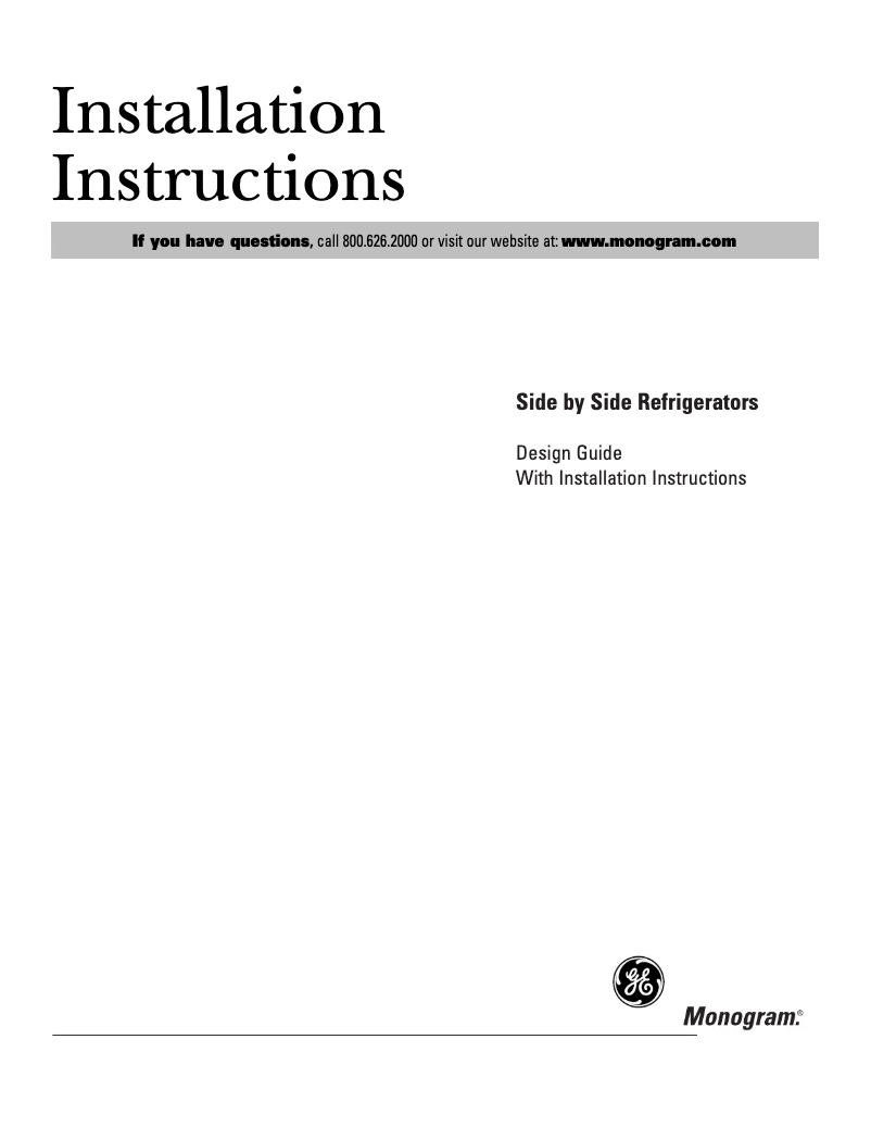 First page image of the manual for ZISS360NRSS