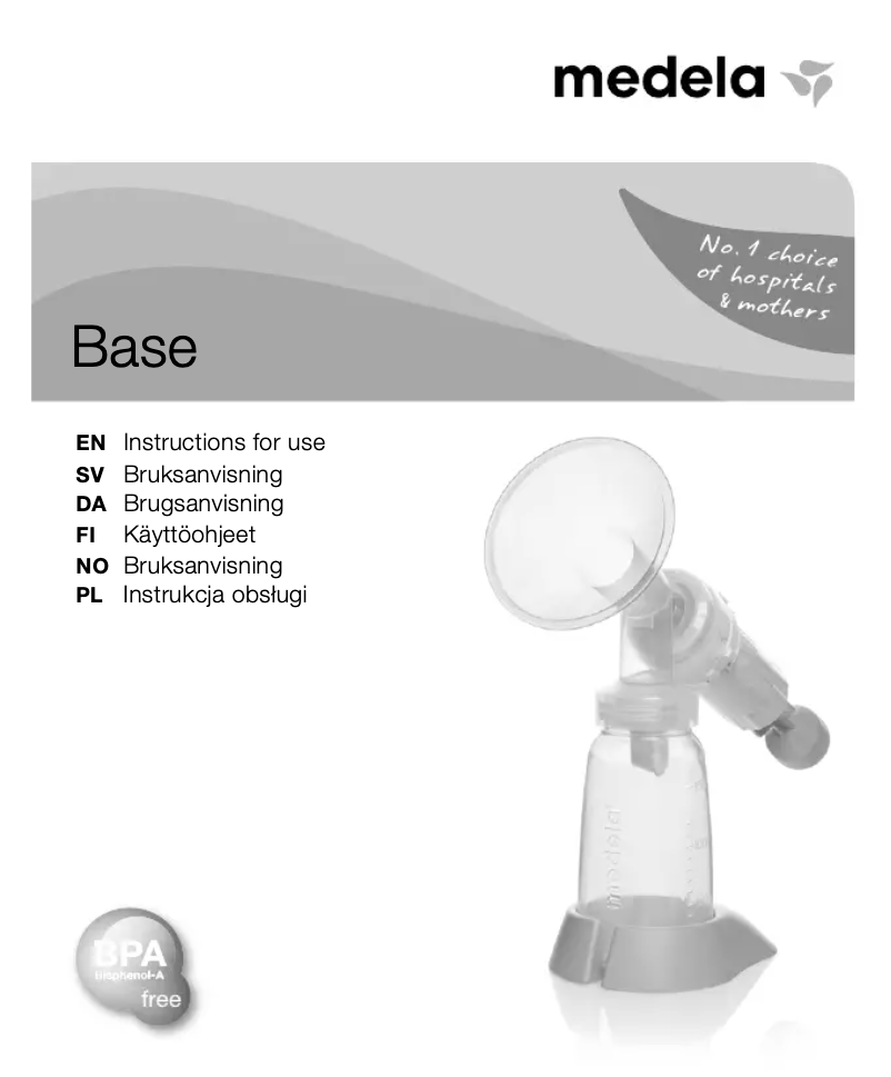 First page image of the manual for Base