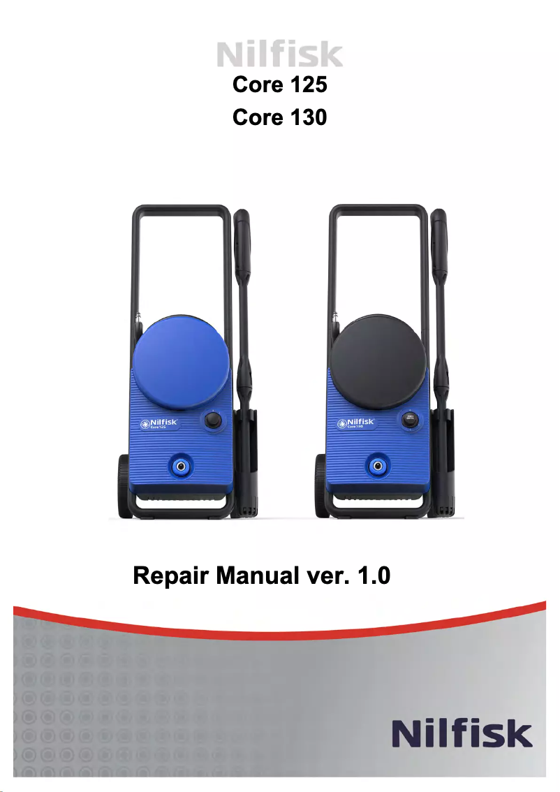 Page 1 of the manual User Manual Nilfisk Core 125-5 Home