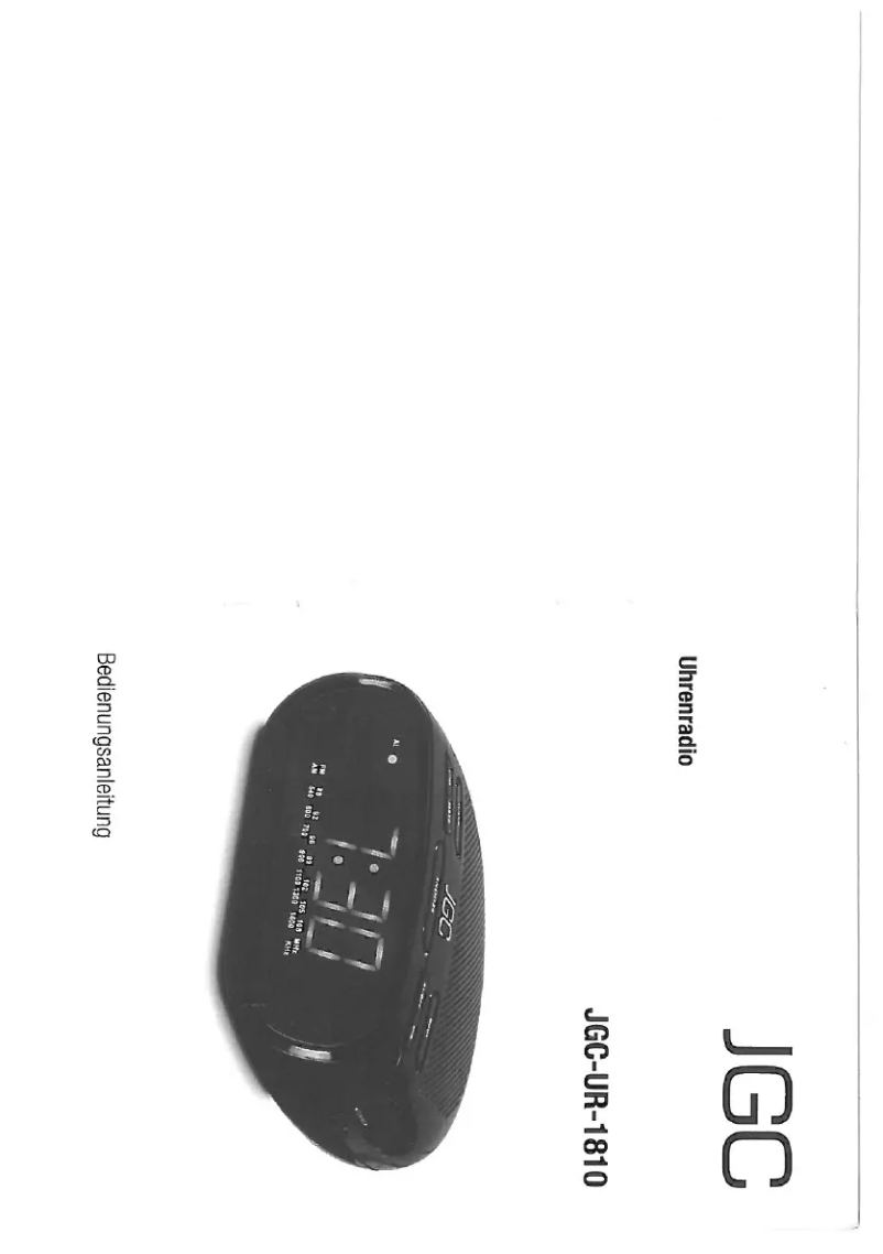 First page image of the manual for UR-1810