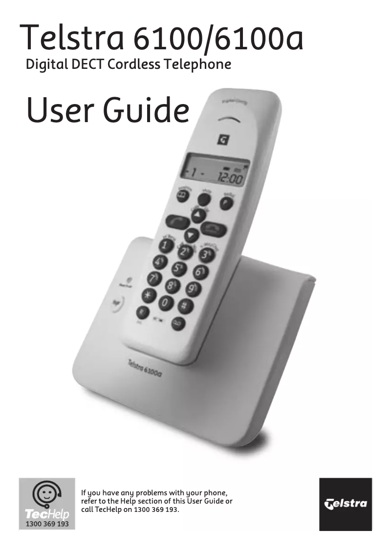 First page image of the manual for 6100