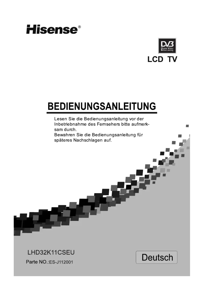 First page image of the manual for LHD32K11CSEU