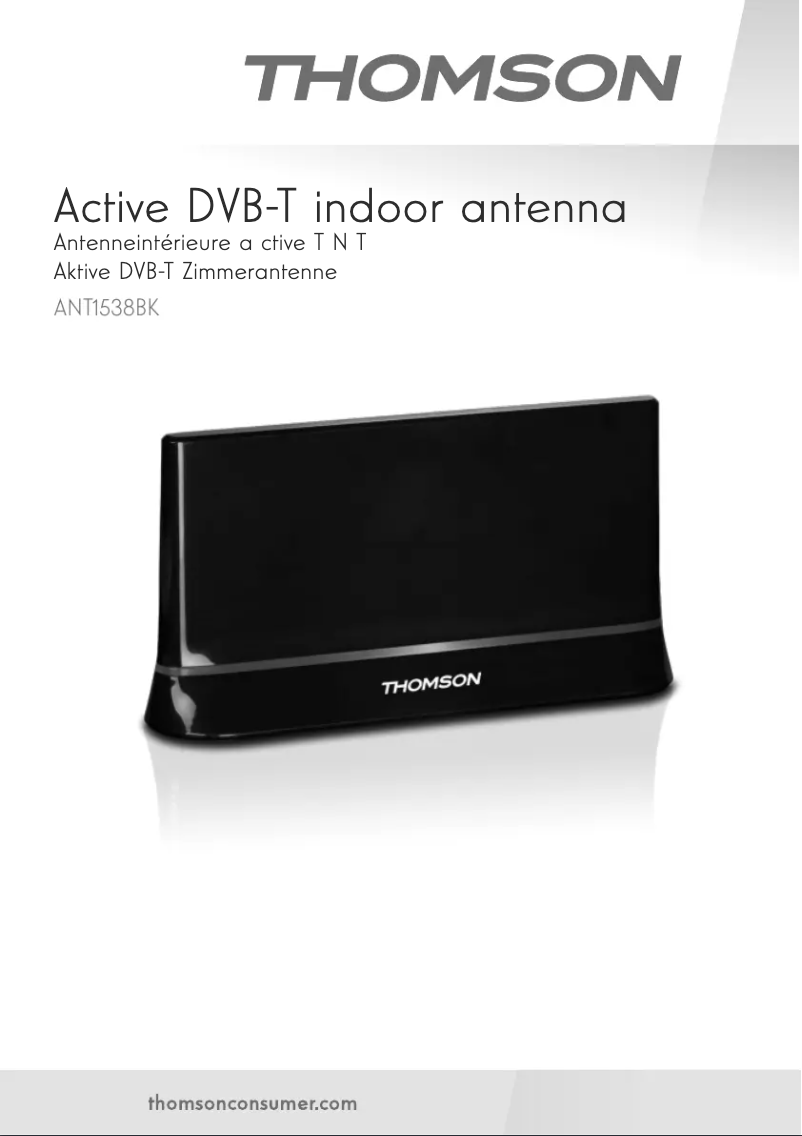 First page image of the manual for ANT1538BK