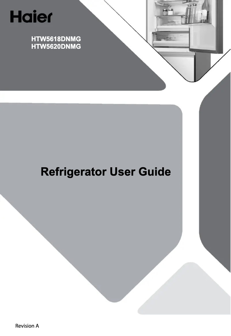 Page 1 of the manual User Manual Haier HTW5618DNMG