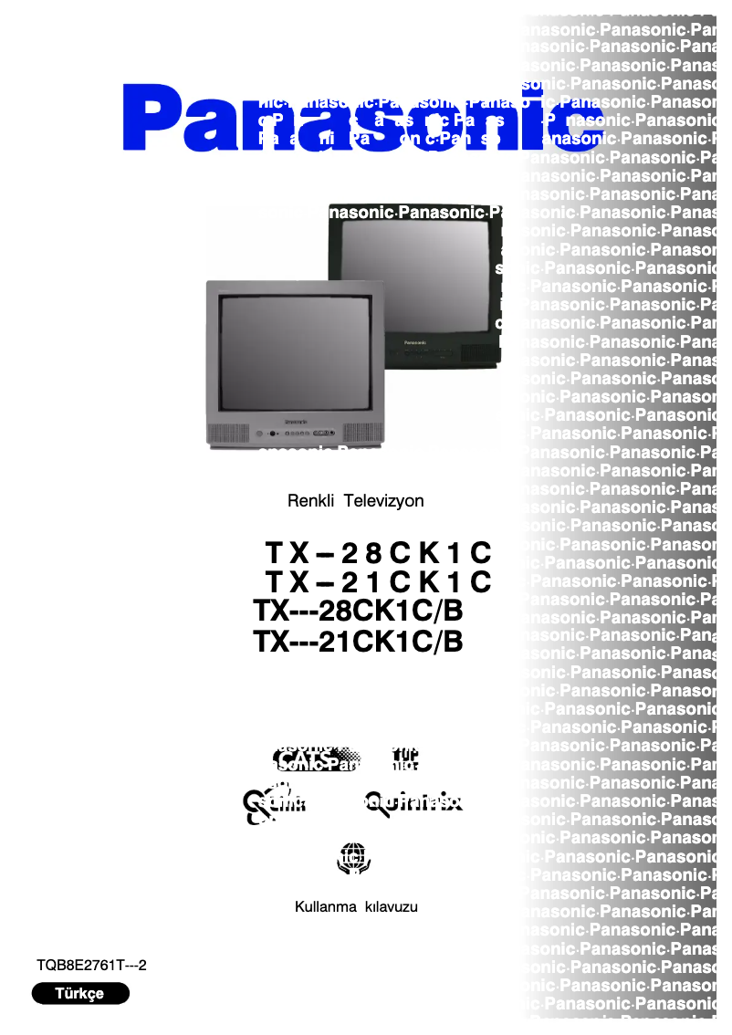 First page image of the manual for TX-28CK1CB