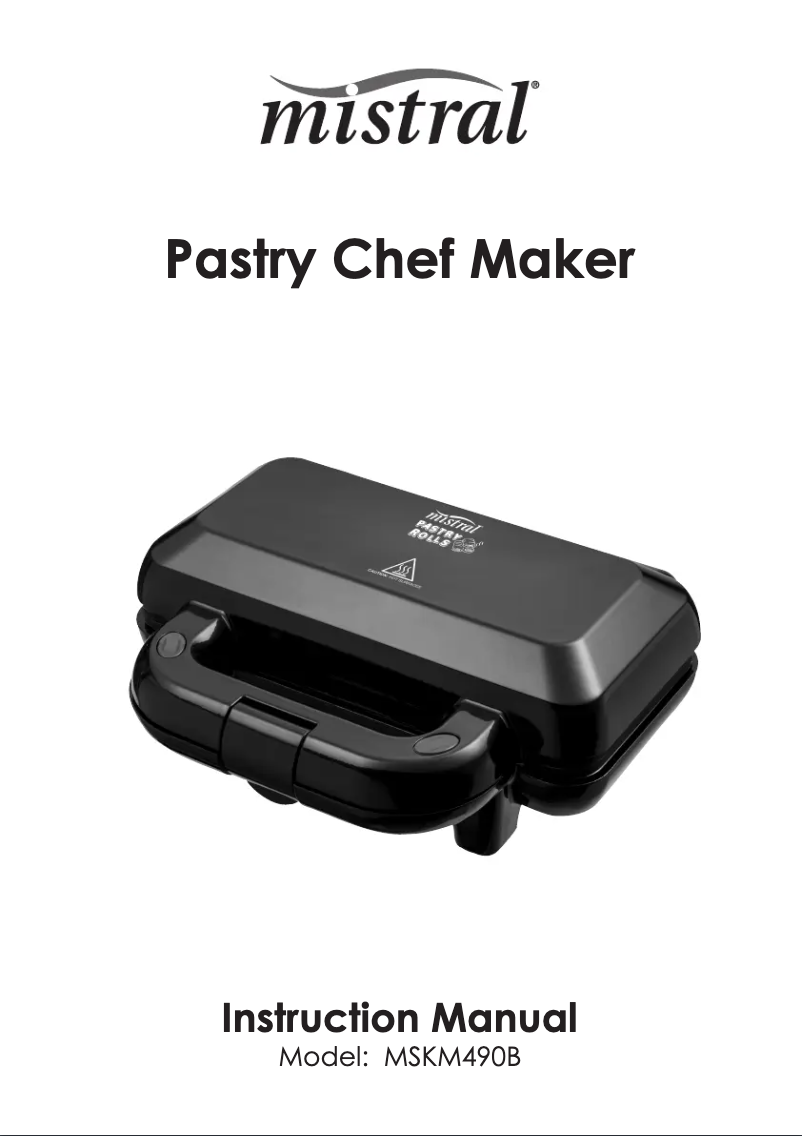 Page 1 of the manual User Manual Mistral MSKM490B