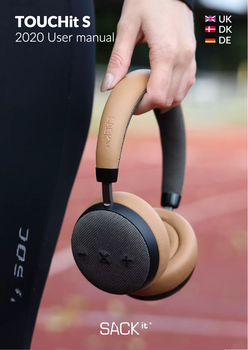 First page image of the manual for TOUCHit S