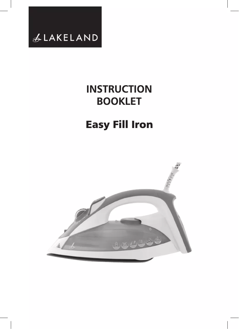 First page image of the manual for Easy Fill 24442