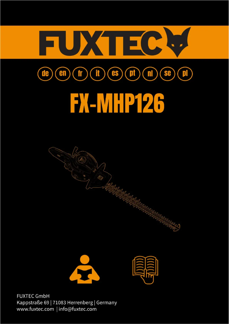 First page image of the manual for FX-MHP126
