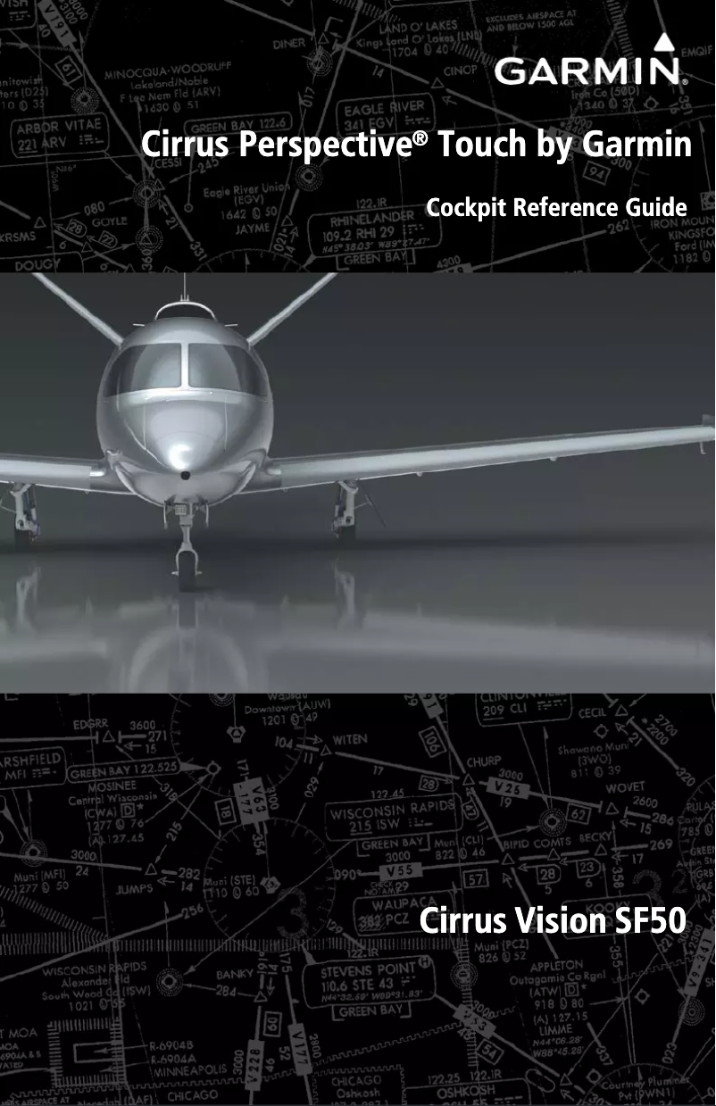 First page image of the manual for Cirrus Perspective Touch SF50