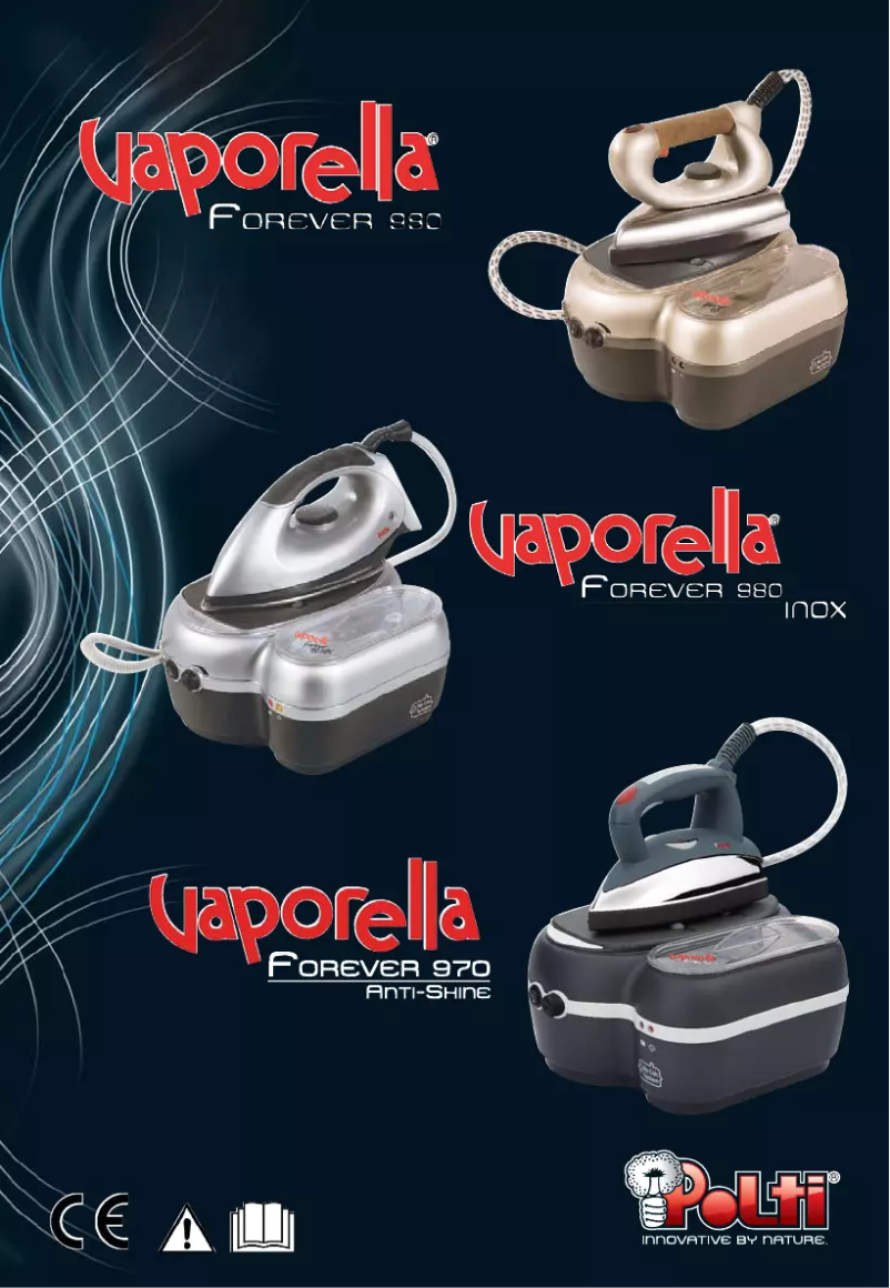 Page 1 of the manual User Manual Polti Forever 980