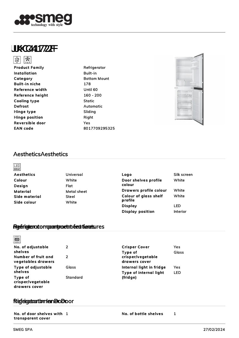 First page image of the manual for UKC4172F
