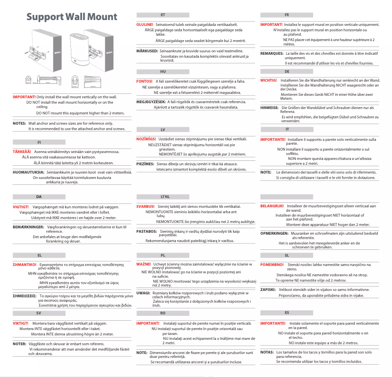 Page 1 of the manual Installation Guide Asus ExpertWiFi EBM68