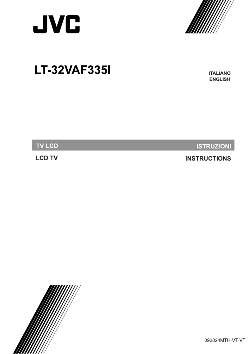 First page image of the manual for LT-32VAF335I