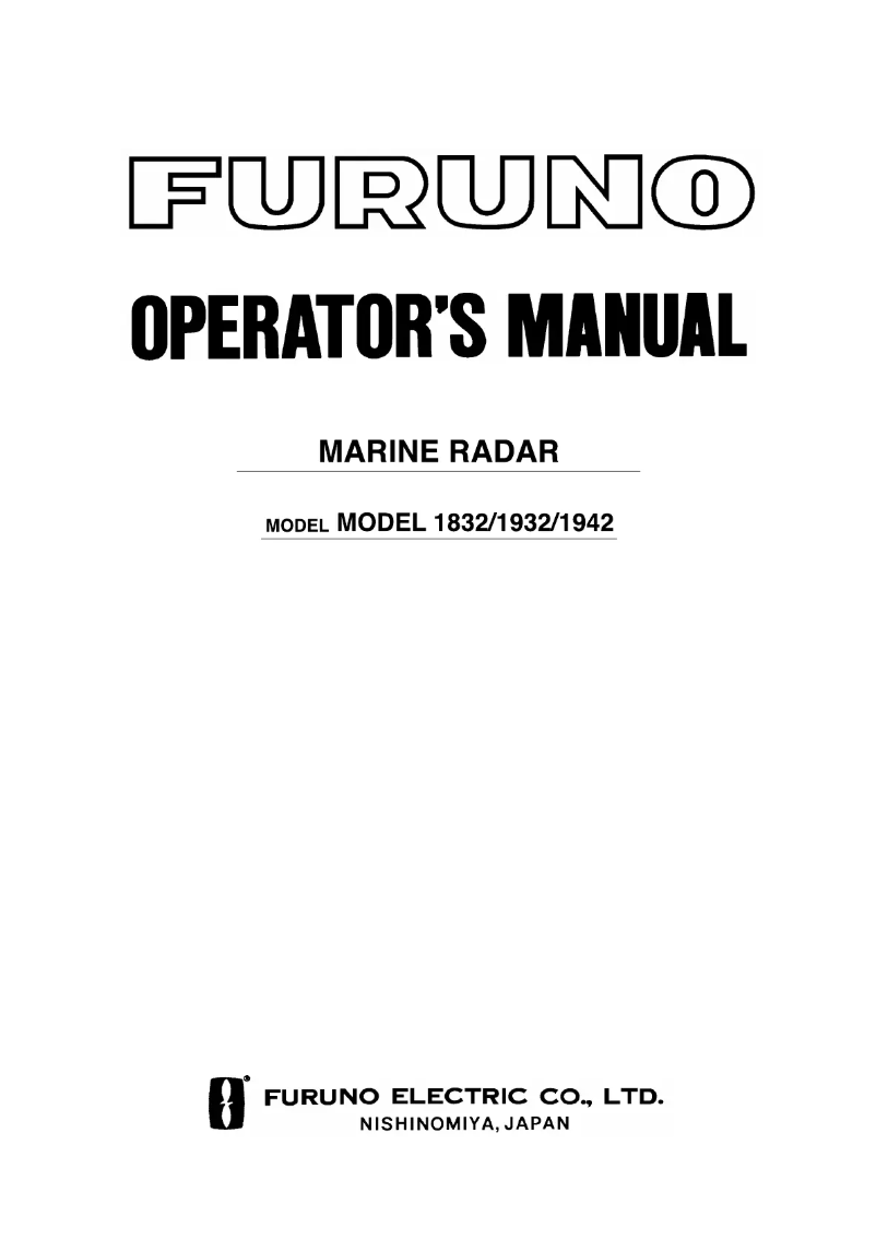 First page image of the manual for 1942